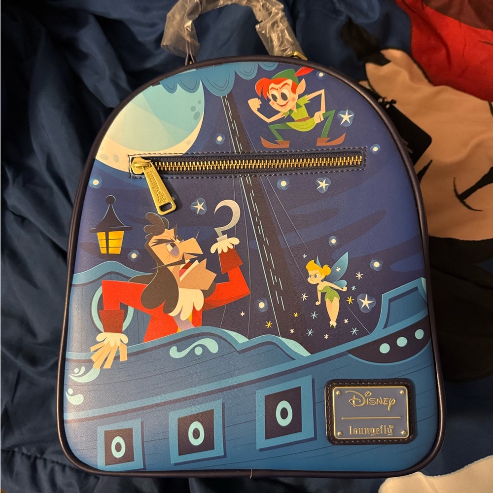 Disney Loungefly Peter Pan Mini Backpack